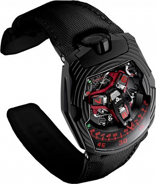 Review Fake Urwerk 200 UR-210 Red watch - Click Image to Close